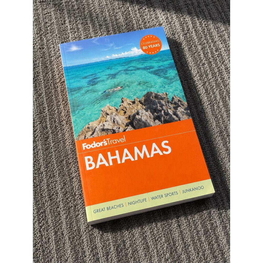 Fodor’s Bahamas Travel Guide 30th Edition 2016 Paperback Beaches Maps Resorts